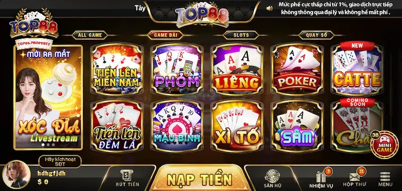 Hướng dẫn tham gia Tiến Lên Miền Nam tại cổng game