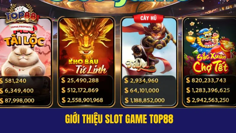 Nhận thưởng hấp dẫn khi tham gia game slot Top88