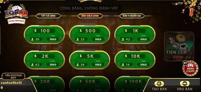 Lý do nên chơi game bài tại Top88