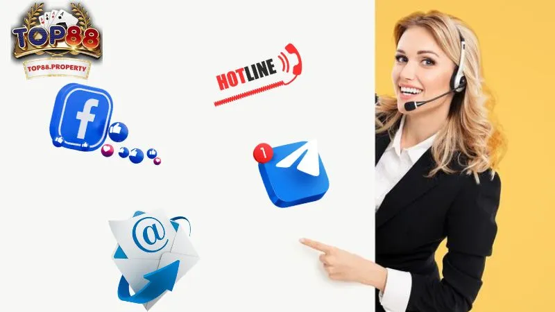 Thương hiệu cung cấp dịch vụ hỗ trợ đa kênh cho bet thủ liên hệ khi cần giúp đỡ